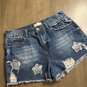 Altard State Distressed Jean Shorts